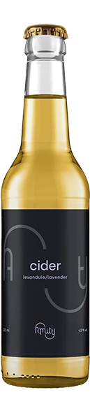 Amity český řemeslný cider levandule